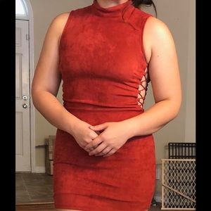 Red/Orange/ Pink Formal Dress